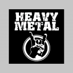 Heavy Metal čierne trenírky BOXER s tlačeným logom, top kvalita 95%bavlna 5%elastan